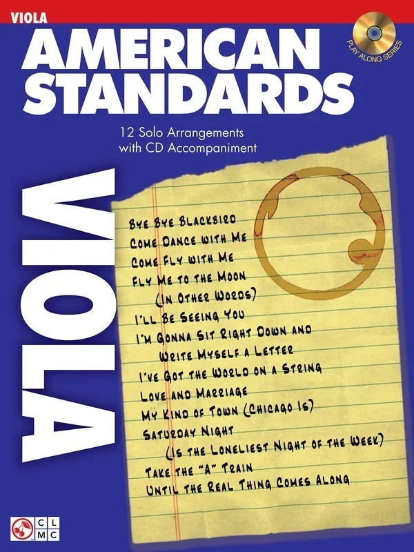 American Standards Book/CD Viola (Softcover Book/CD)