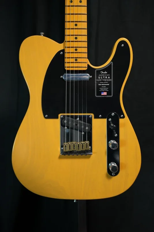 American Ultra Luxe Vintage ’50s Telecaster Butterscotch Blonde