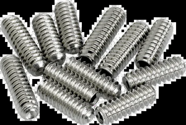 American Vintage Stratocaster®/Telecaster® Bridge Saddle Height Adjustment Screws (12) (Nickel)