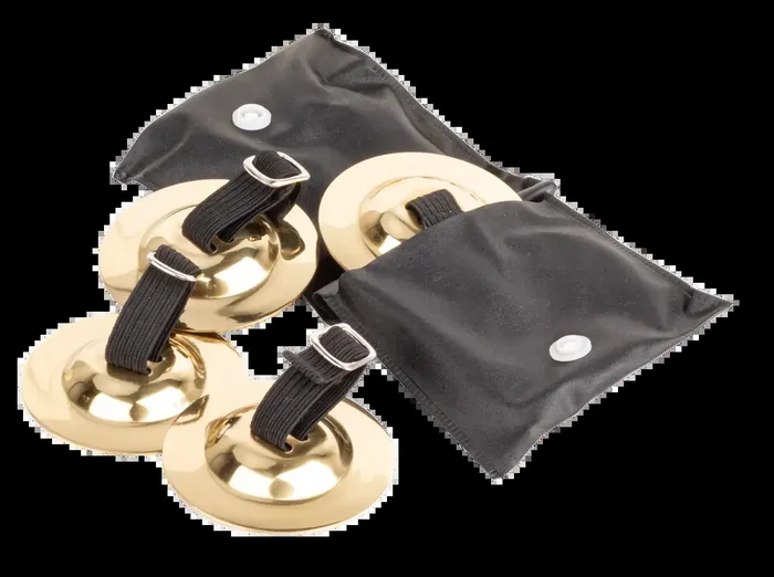 AMS 02 Inch Brass Finger Cymbals – 2 Pair (ED462)