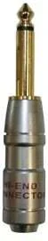 AMS 3744 Jack Plug 6.3mm Mono