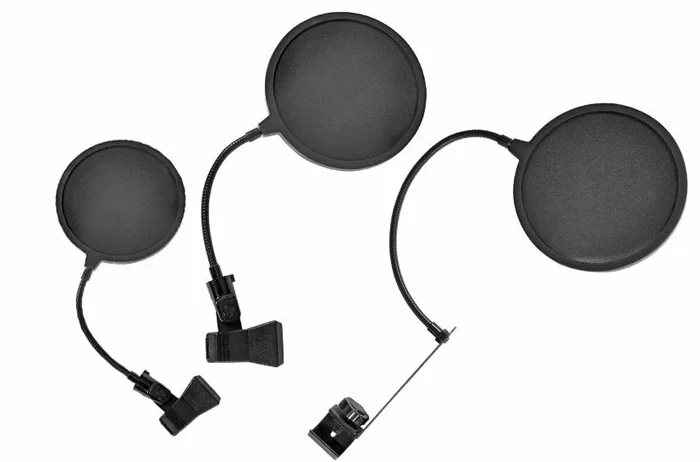AMS GM86 06 Inch Mic Pop Filter W/6 Inch Mini Gooseneck