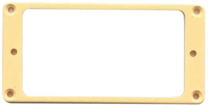 AMS GP4FIB Mounting Ring Bridge Suit Flat Body Guitars Ivory
