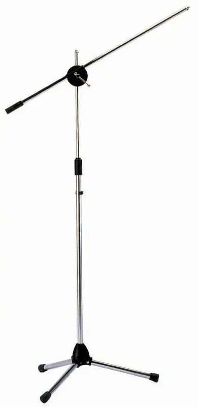 AMS MA365 Heavy Duty Chrome Mic Boom Stand 90-106cm