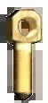 AMS Violin Bow Screw Eyelet Brass