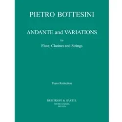 Andante and Variations – Flute, Clarinet, and Piano