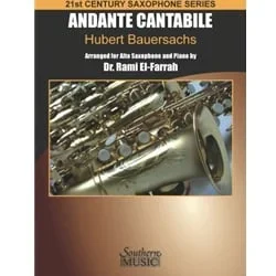 Andante Cantabile – Alto Sax and Piano