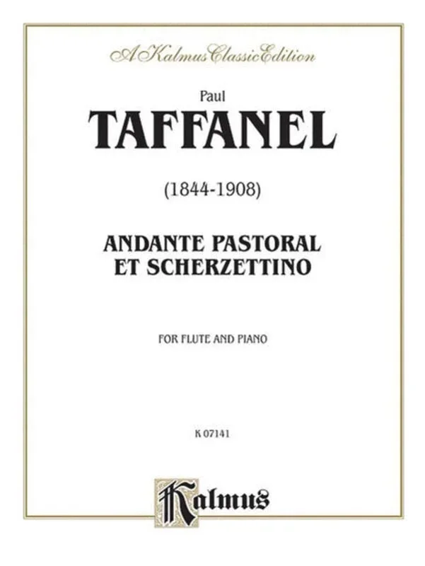 Andante Pastoraland Scherzettino Flute Piano Book