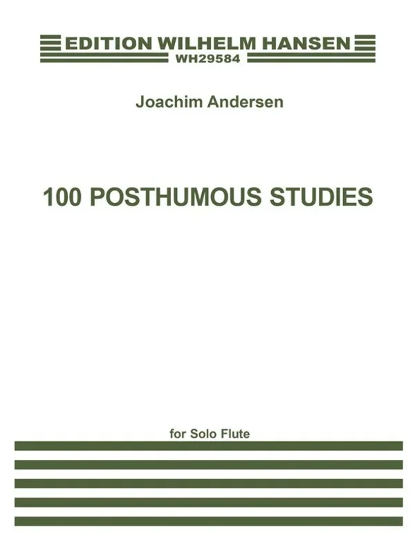 Andersen 100 Posthumous Studies Flute