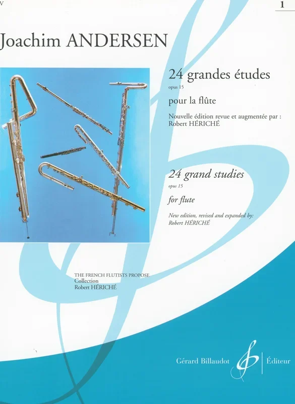 Andersen: Grandes études, Op. 15 – Volume 1 (Nos. 1-11)