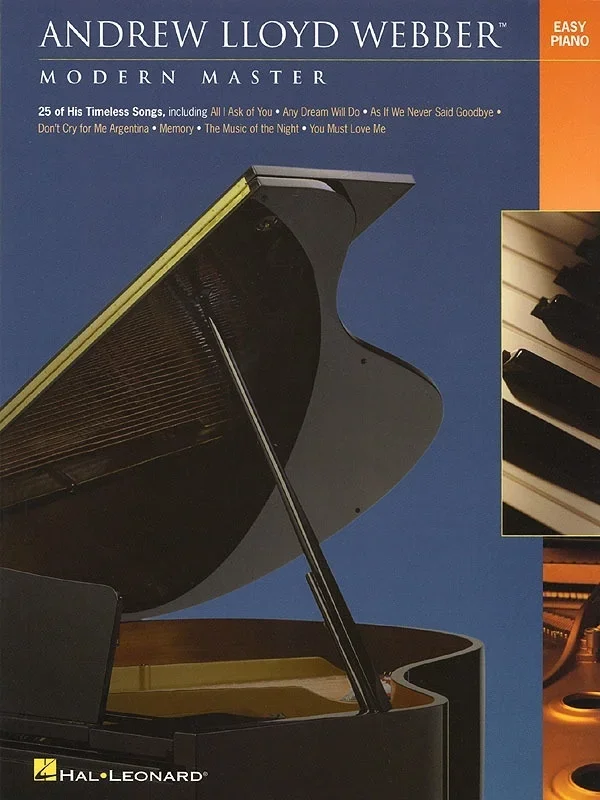 Andrew Lloyd Webber Modern Master Easy Piano (Softcover Book)