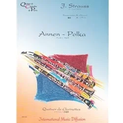 Annen-Polka – Clarinet Quartet