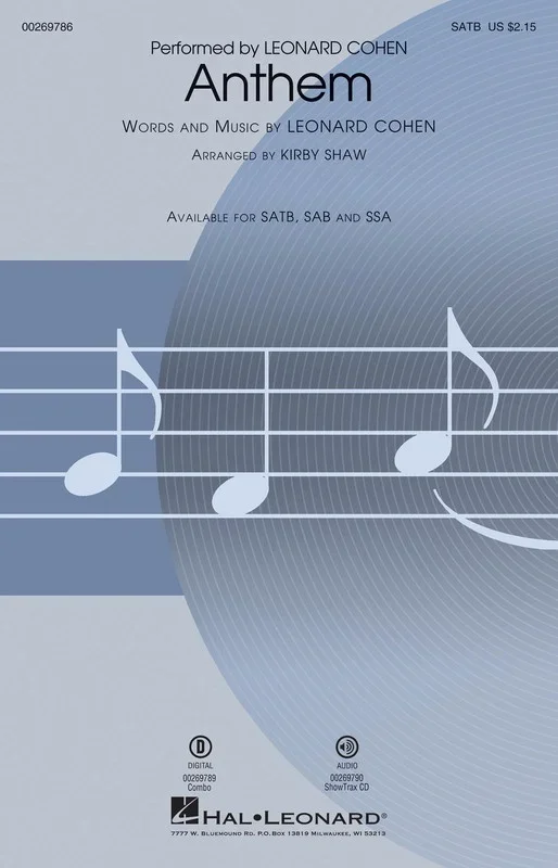 Anthem SATB (Octavo)