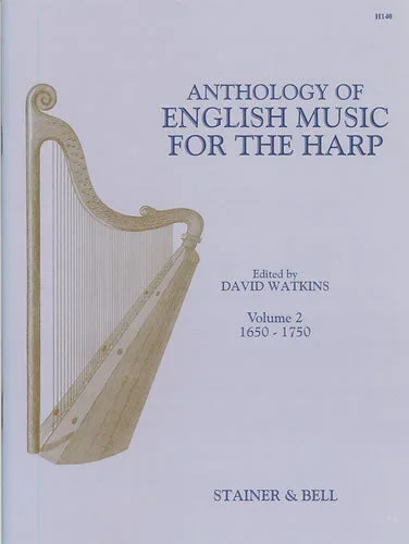 Anthology of English Music for Harp – Book 2 (1650-1750)
