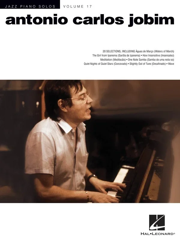 Antonio Carlos Jobim Jazz Piano Solos V17 (Softcover Book)