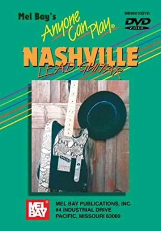Anyone Can Play Nashville Lead Guitar DVD Book