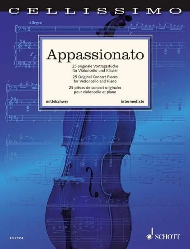Appassionato Cellissimo Vol 2 Cello/Piano (Softcover Book)