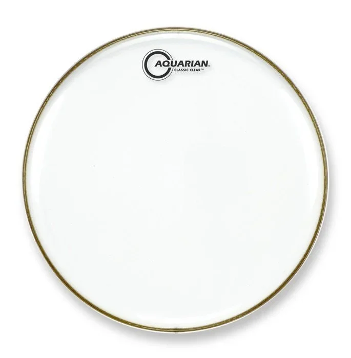 Aquarian 08 Inch Drum Head Clear Single Ply CC8