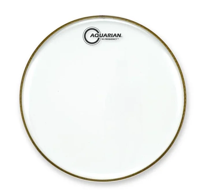 Aquarian 12″ Hi-Frequency Clear 7mil Single Ply Drumhead