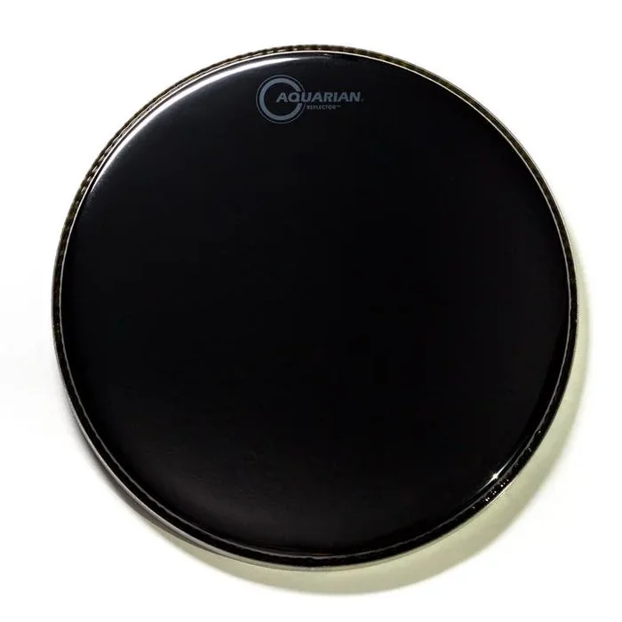 Aquarian 12″ Reflector Black Mirror 7/10 Hybrid Double Ply Drumhead