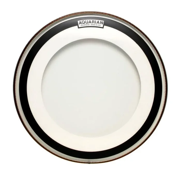 Aquarian 22″ Impact I Clear Single Ply Drumhead with Large Muffle Ring