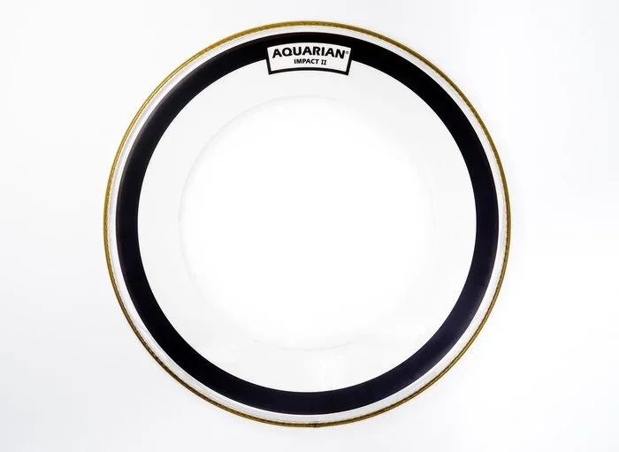 Aquarian 22 Inch Bass Drum Head Clear 2 Ply IMPII22