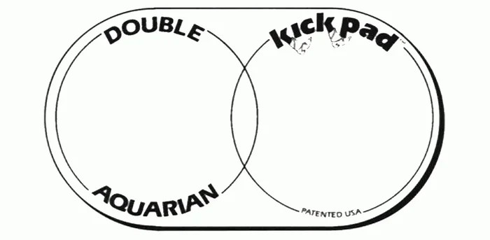 Aquarian DKP2 Double Kickpad