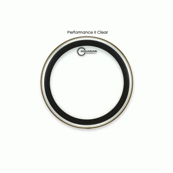Aquarian PF20B Performance II 2Ply Clear Drumhead