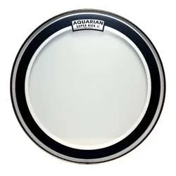 Aquarian Super Kick II Clear Bass Drumhead – 24″
