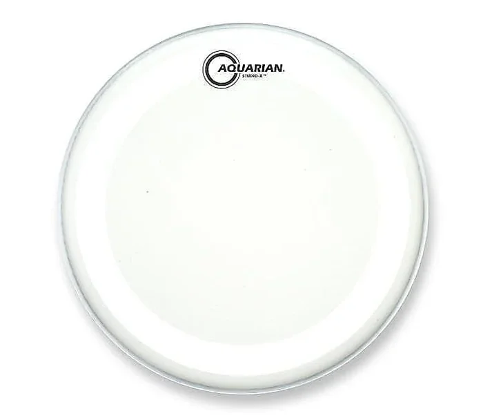 Aquarian TCSX14 14 ” White Texture Coated Studio-X Drum Head