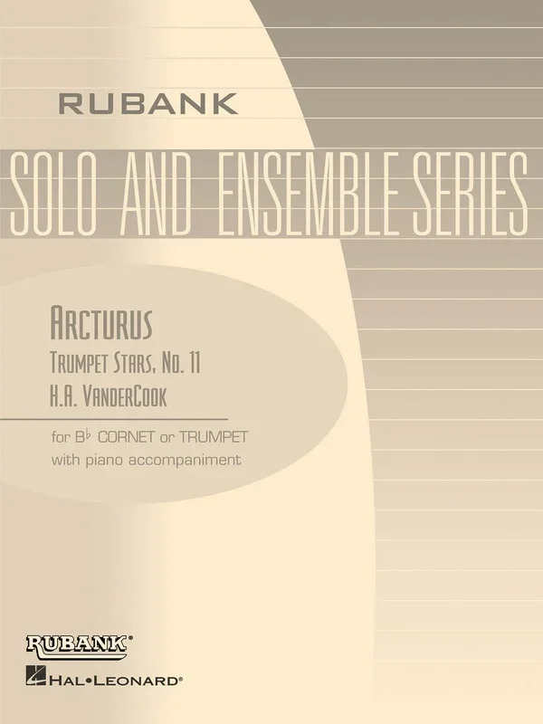 Arcturus Cornet Or Trumpet/Piano (Softcover Book)