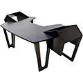 Argosy AIRE Producer Workstation With 8ru Racks on Left & Right, Hautelink Desktop, Black Legs Standard