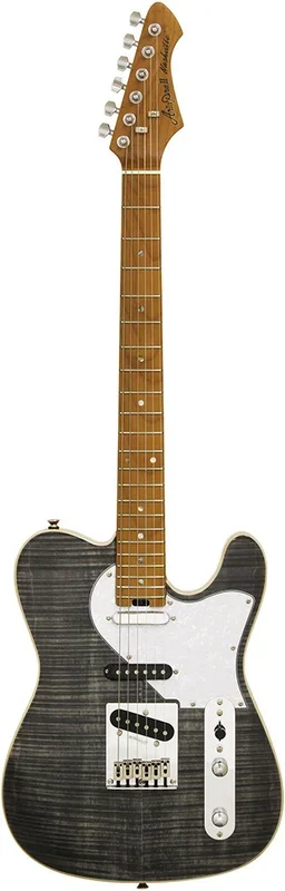 Aria 615-MK2 Nashville Electric Guitar in Black Diamond Gloss Finish