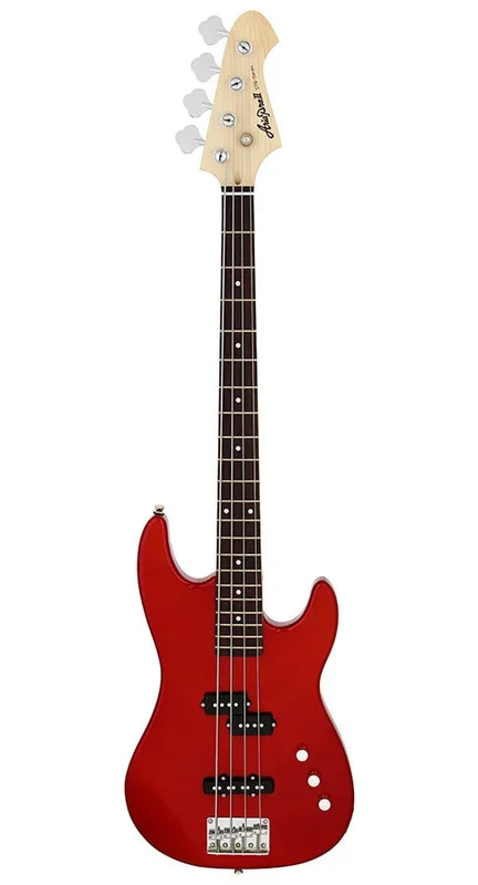 Aria STB-PJ Electric Bass Guitar Candy Apple Red