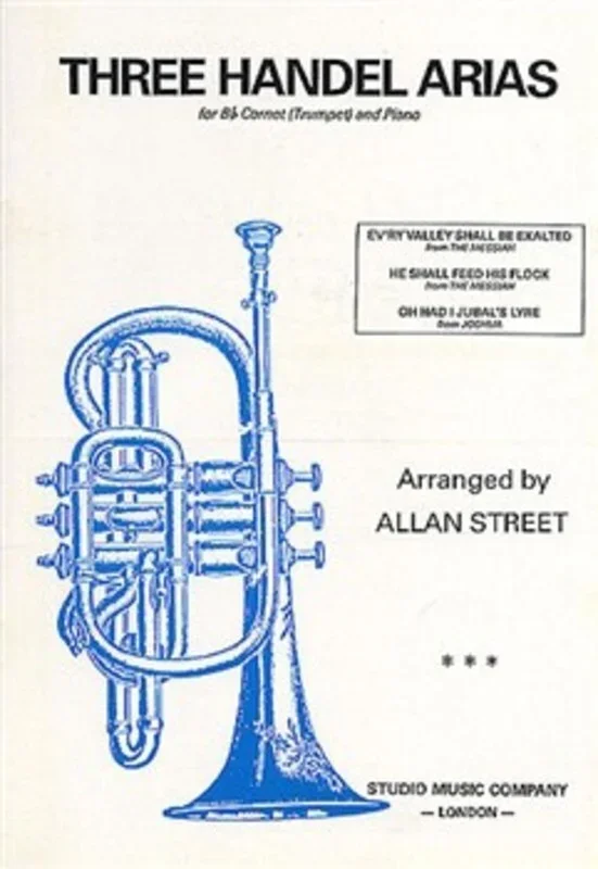 Arias 3 Arr Street Trumpet Piano Book