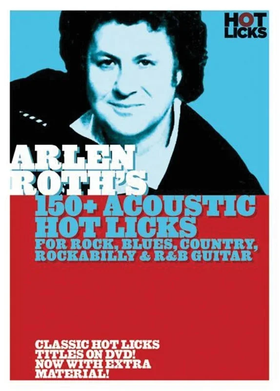 Arlen Roth – 150and Acoustic Hot Licks Guitar DVD (DVD Only)