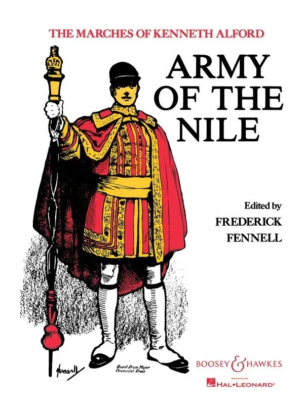 Army Of The Nile Score/Parts Wind Band Book