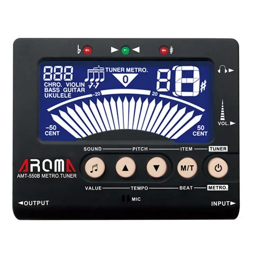 Aroma AMT-550B Metronome,Tuner,Tone Generator 3 in 1