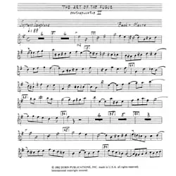 Art of the Fugue: Contrapunctus III – Sax Quartet (SATB)