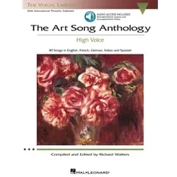 Art Song Anthology (with Audio Access) – High Voice and Piano