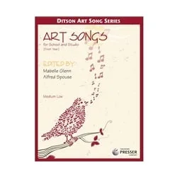 Art Songs for School and Studio (First Year) – Medium Low Voice