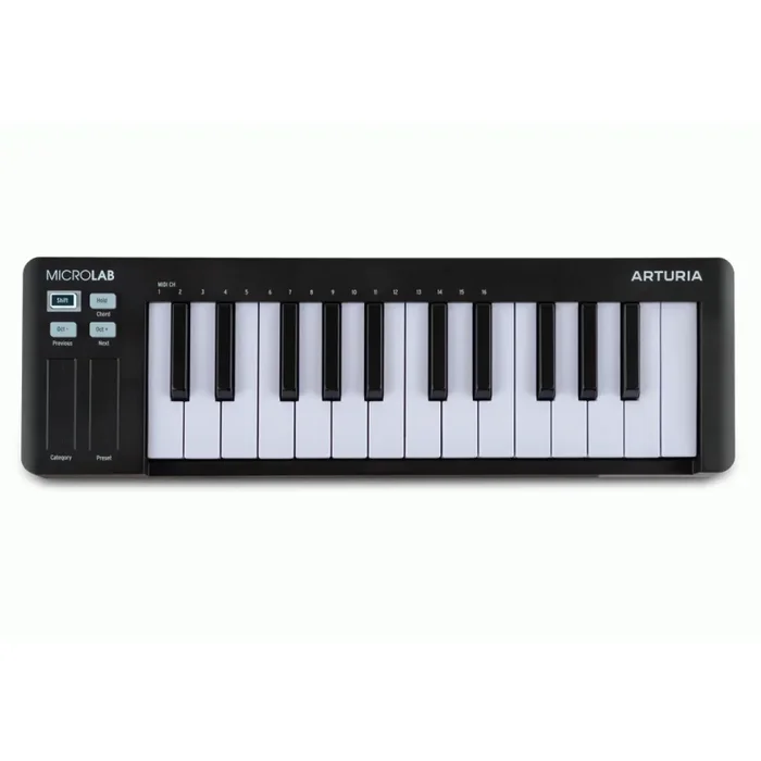 Arturia MicroLab 3 25-Key MIDI Controller Black