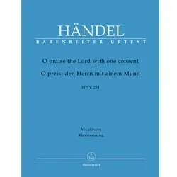 As Pants the Hart (Chandos No. 6) – Vocal Score