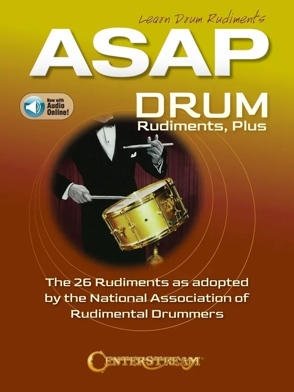 Asap Drum Rudiments Plus Bk/Ola Sftcvr/Online Audio (Drums)
