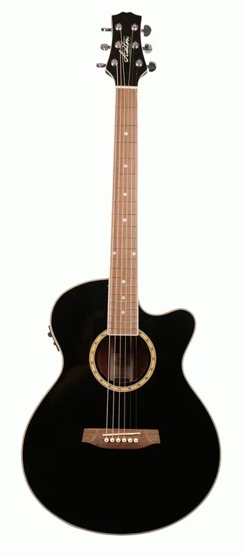 Ashton SL29CEQ Bk Acou/Electric Guitar