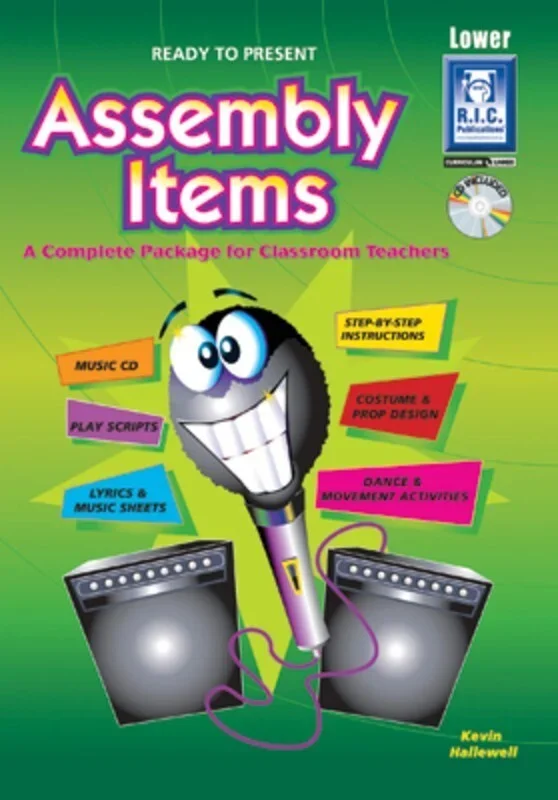 Assembly Items – Lower Book/CD (Softcover Book/CD)