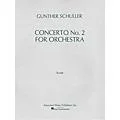 Associated Concerto No. 2 for Orchestra (1976) (Full Score) Study Score Series Composed by Gunther Schuller Standard