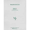 Associated Duo for Viola and Violoncello (Score and Parts) String Ensemble Series Composed by Walter Piston Standard