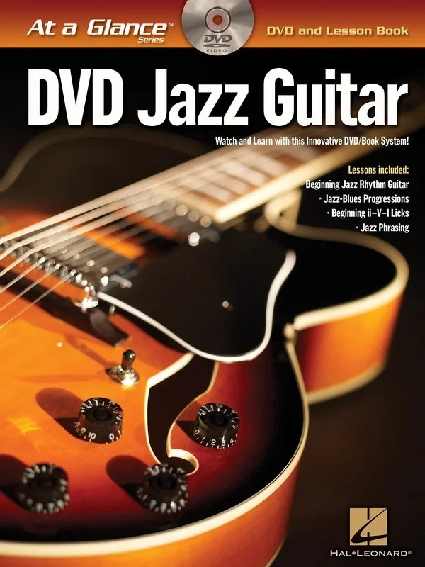 At A Glance Jazz Guitar Book/DVD (Softcover Book/DVD)