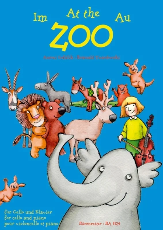 At The Zoo 15 Easy Pieces For Beginners Vc Piano Book